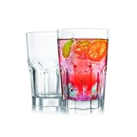 Cello Bello Glass Tumbler Set, 370 ml, Set of 2