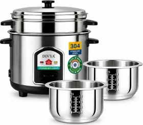 Divya Cylinder 1.8 RC 1.8L Electric Cooker (Double Pot)