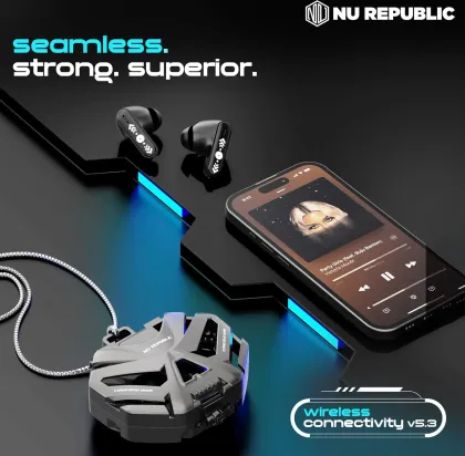 Nu Republic Cyberstud Punk True Wireless Earbuds