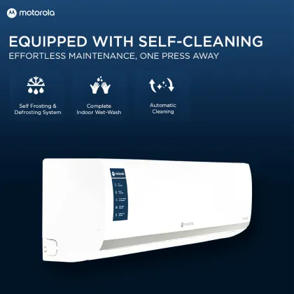 Motorola 103IPG26WMRS 1 Ton 3 Star 2026 Inverter Split AC