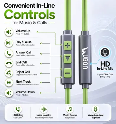 Ubon Ultra Type-C Wired Earphones