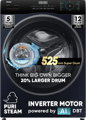 Haier HWM90 9 Kg Fully Automatic Front Load Washing Machine