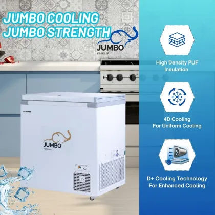 Rockwell SFRN250SDU 193 L Single Door Deep Freezer