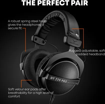 Beyerdynamic DT 770 Pro 80 Ohm Studio Headphones (Limited Edition)
