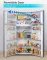 BLACK+DECKER BR1460HS 14.6 Cu Ft Double Door Refrigerator