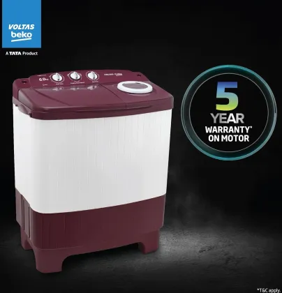 Voltas Beko WTT60UNX 6 kg Semi Automatic Washing Machine