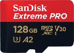 SanDisk Extreme PRO A2 128GB Class 3 UHS-I Micro SDXC Memory Card