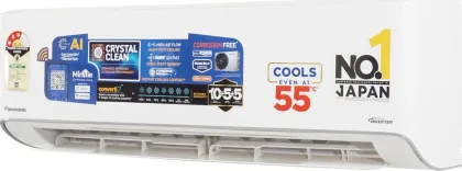 Panasonic CS/CU-EU18CKY3FM 1.5 Ton 3 Star 2026 Inverter Split AC