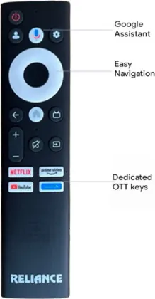 Reliance RGT55GT8724UHD 55 inch Ultra HD 4K Smart QLED TV