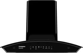 Crompton SensoSmart Curved 60 Baffle CHD-SSC60BFE-MBL 60cm Chimney