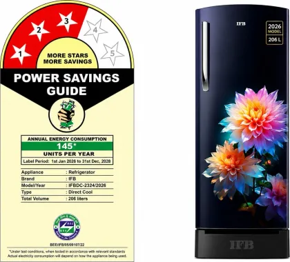 IFB IFBDC-232CIBND 206 L 3 Star Single Door Refrigerator