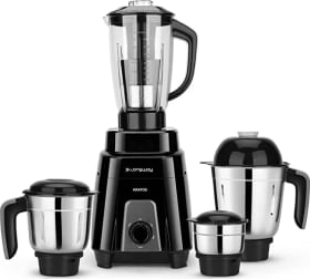 Longway Kratos 1000W Mixer Grinder (4 Jars)