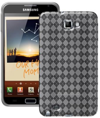 Amzer 92933 Luxe Argyle High Gloss TPU Soft Gel Skin Case for Samsung Galaxy Note