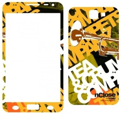 DOMO Gel Skin For Samsung Galaxy Note Abstract Mobile Skin