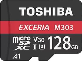 Toshiba EXCERIA M303 A1 128 GB SDXC UHS Class 3 98 MB/s Memory Card