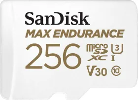 SanDisk Max Endurance 256 GB Micro SDXC UHS-I Memory Card