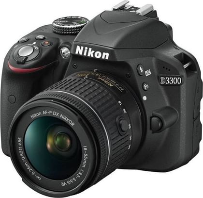 Nikon D3300 DSLR (AF-P 18-55mm VR Lens)