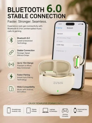 Zusix Halo True Wireless Earbuds