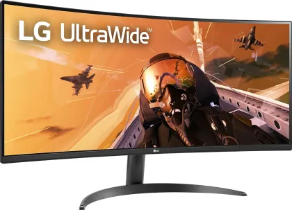LG UltraWide 34WP60C-B 34 inch Quad HD Curved Monitor