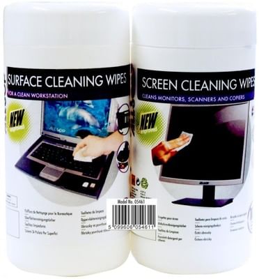 Allsop Screen Surface Wipes Twin Pack for Cameras, Computers, Tablet (5461)