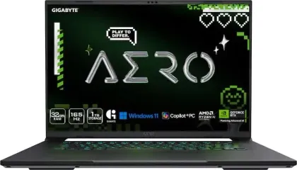 Gigabyte Aero X16 1WH93USC64AH Copilot+ Laptop (AMD Ryzen AI 7 350/ 32GB/ 1TB SSD/ Win 11/ 8GB RTX 5070)