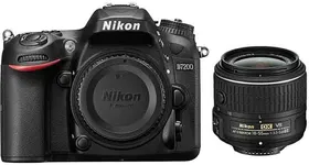Nikon D7200 DSLR Camera (AF-S 18-55mm VRII Lens)