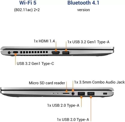 Asus Vivobook 14 X415EA-EK68TS Laptop (11th Gen Core i5/ 8GB/ 256GB SSD/ Win10 Home)