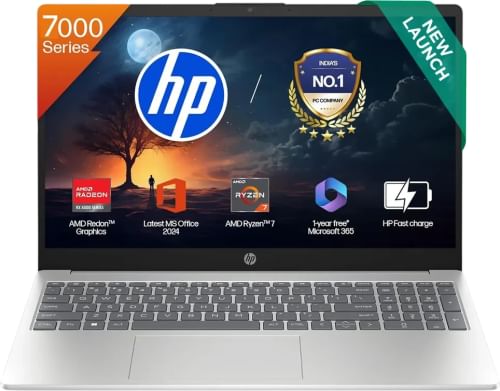 HP 15-fc0837AU Laptop (AMD Ryzen 7 7730U/ 16GB/ 512GB SSD/ Win11 Home)