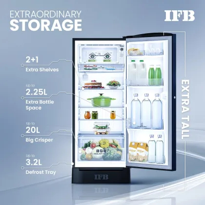 IFB IFBDC-2134DBNED 187 L 4 Star Single Door Refrigerator
