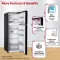 LG GL-S312SESX 272 L 2 Star Double Door Refrigerator