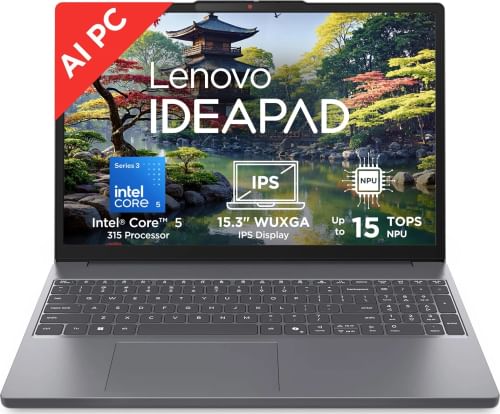 Lenovo IdeaPad Slim 3 83RR00RPIN Laptop (Intel Core 5 315/ 8GB RAM/ 512GB SSD/ Win 11)