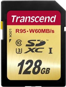 Transcend 128GB UHS-3 Class 10 633x Memory Card
