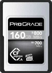 ProGrade Digital Silver 160GB CFexpress Type A Memory Card