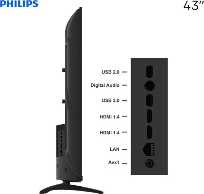 Philips Frameless 43 inch Full HD Smart LED TV (43PFT6130/94)