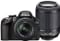 Nikon D3200 DSLR Camera (AF-S 18-55mm + 55-200mm VR Lens)