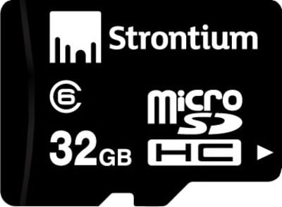 Strontium Memory Card 32GB MicroSDHC Card (Class 6)