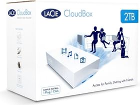 Lacie CloudBox 2TB External Hard Disk
