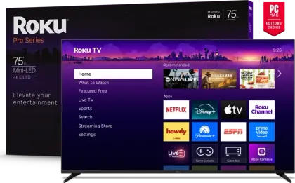 Roku Pro Series 75 inch Ultra HD 4K Smart QLED TV (75R8C5)
