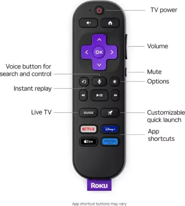Roku Plus Series 55 inch Ultra HD 4K Smart QLED TV (55R6C7)