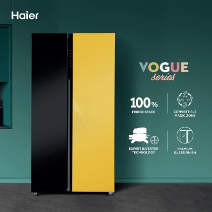 Haier HRS-682KYG-P 630 L Side by Side Door Refrigerator