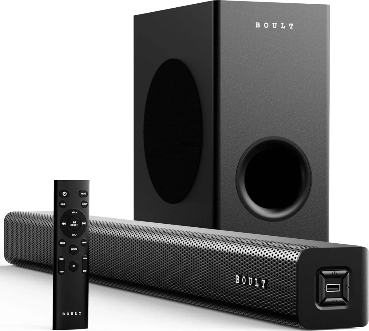 Boult Bassbox X160 160W Bluetooth Soundbar - Price in India (Jun 2026 ...