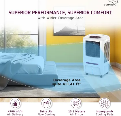 V-Guard Arizod F85 85 L Desert Air Cooler