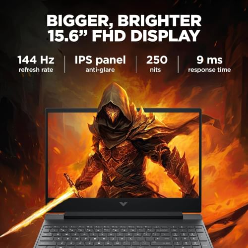 HP Victus 15-fa1332tx Gaming Laptop (13th Gen Core i7/ 16GB/ 1TB SSD/ Win11 Home/ RTX 4050)