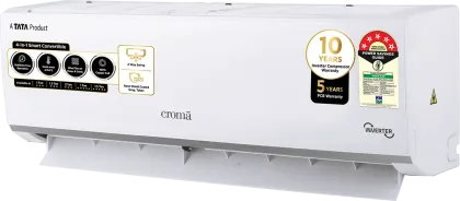 Croma CRLA018INF283261 1.5 Ton 5 Star 2023 Inverter Split AC