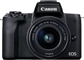 Canon EOS M50 Mark II 24.1MP Mirrorless Camera with EF-M15-45mm F/3.5-6.3 IS STM