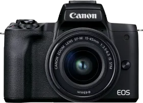 Canon EOS M50 Mark II 24.1MP Mirrorless Camera (EF-M 15-45mm F/3.5-6.3 IS STM)
