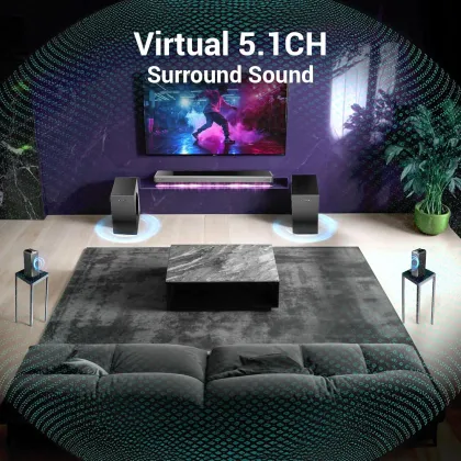 Zebronics Juke Bar 9510WS PRO 600W Bluetooth Soundbar