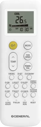 O General ASGG12CGTB-B 1 Ton 5 Star Inverter Split AC