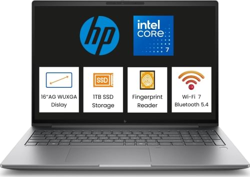HP ZBook C1JT6PT Mobile Workstation Laptop (Intel Core Ultra 7-255H/ 32GB/ 1TB SSD/ Win11)