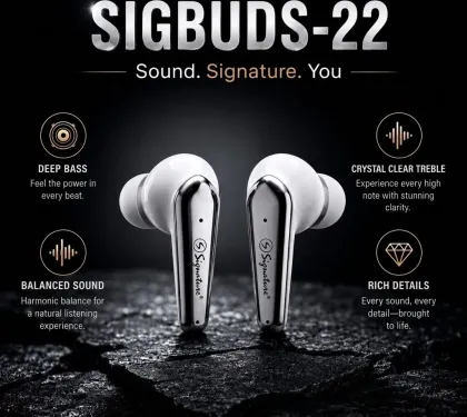 Signature Sigbuds 22 True Wireless Earbuds